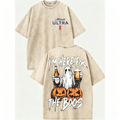 I'm Here for the Boos Ghost Pumpkin Beer Funny Halloween Graphic Shirt