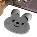 Rabbit Design Silicone Foot Scrubber and Massage Pad for the Shower [YQT:BZ-261008-001:24da2eb99f7d2126]