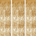 Foil Fringe Curtain Streamers for Party Photo Backdrops, 3 Count [YQT:BZ-261008-002:1cba7a293eee12fb]
