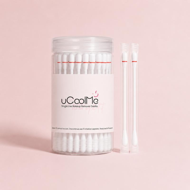 Pre-Moistened Makeup Remover Cotton Swabs, 50 Individually Wrapped Travel Touch-Up Sticks [YQT:BZT-261014-006:705cd5e43a0ec175]