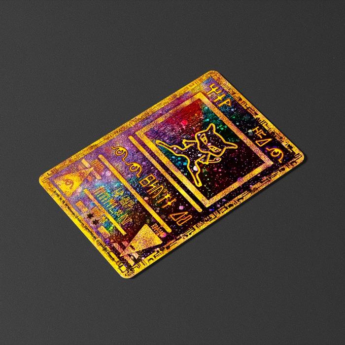 Holographic Card Stickers with Classic Character Designs and Chip Cutout Options [YQT:BZ-261014-003:3b638b587452b97f]