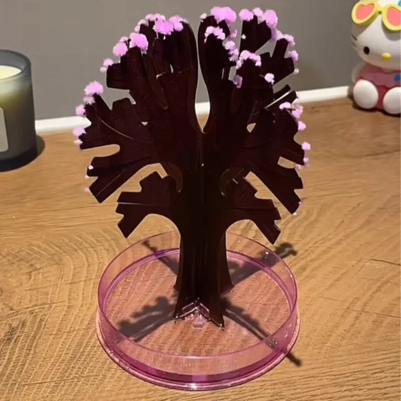 Magic Growing Crystal Sakura Tree DIY Kit with Pink Blossoms [YQT:BZ-261006-003:b9a9f6c05e277cd3]