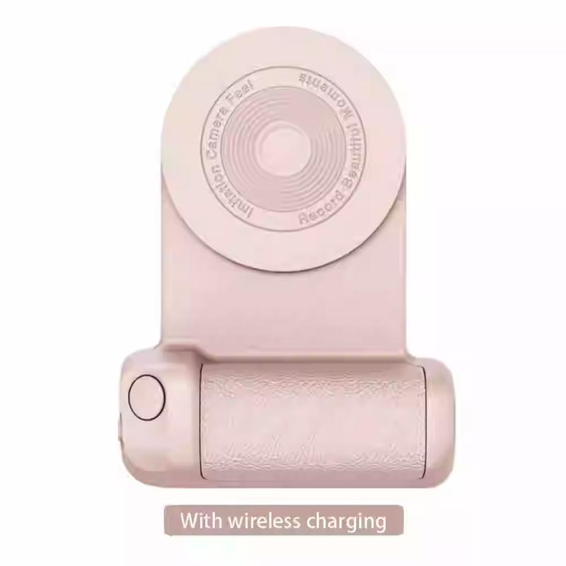Magnetic Phone Camera Grip Selfie Stick with Wireless Remote and 360 Degree Rotation [YQT:BZT-261015-002:50446aeae85217a6]