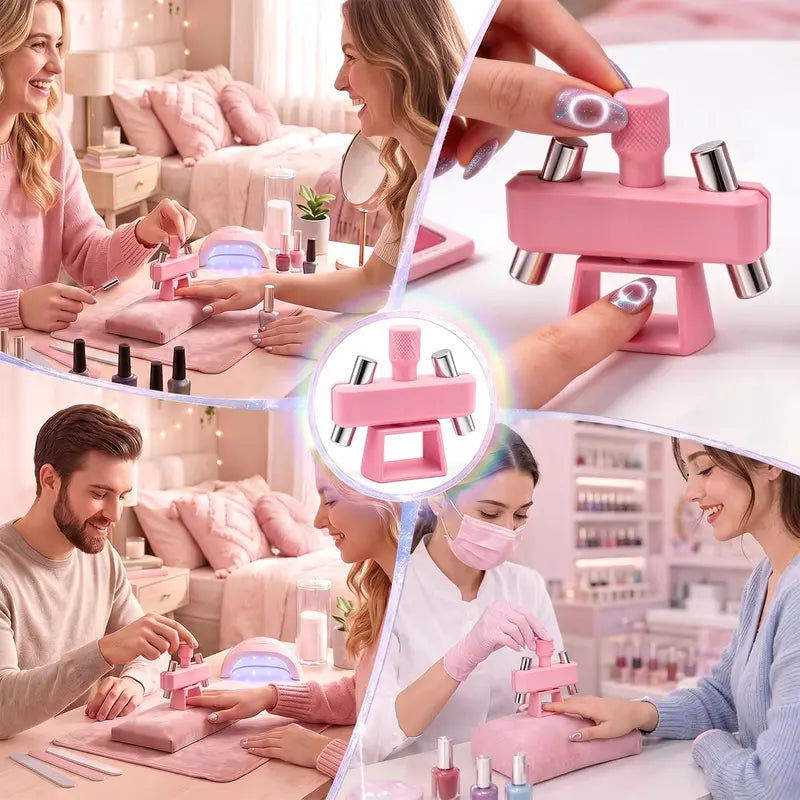 Adjustable Magnetic Cat Eye Nail Art Tool with Detachable Base [YQT:BZ-261005-002:18e9cfdc29276be1]