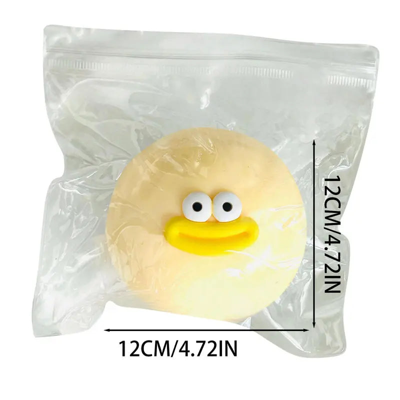 Round Dumpling Squishy Toy with Big Eyes and Smiling Mouth [YQT:BZ-261010-005:06e50ebd3b9f6f32]