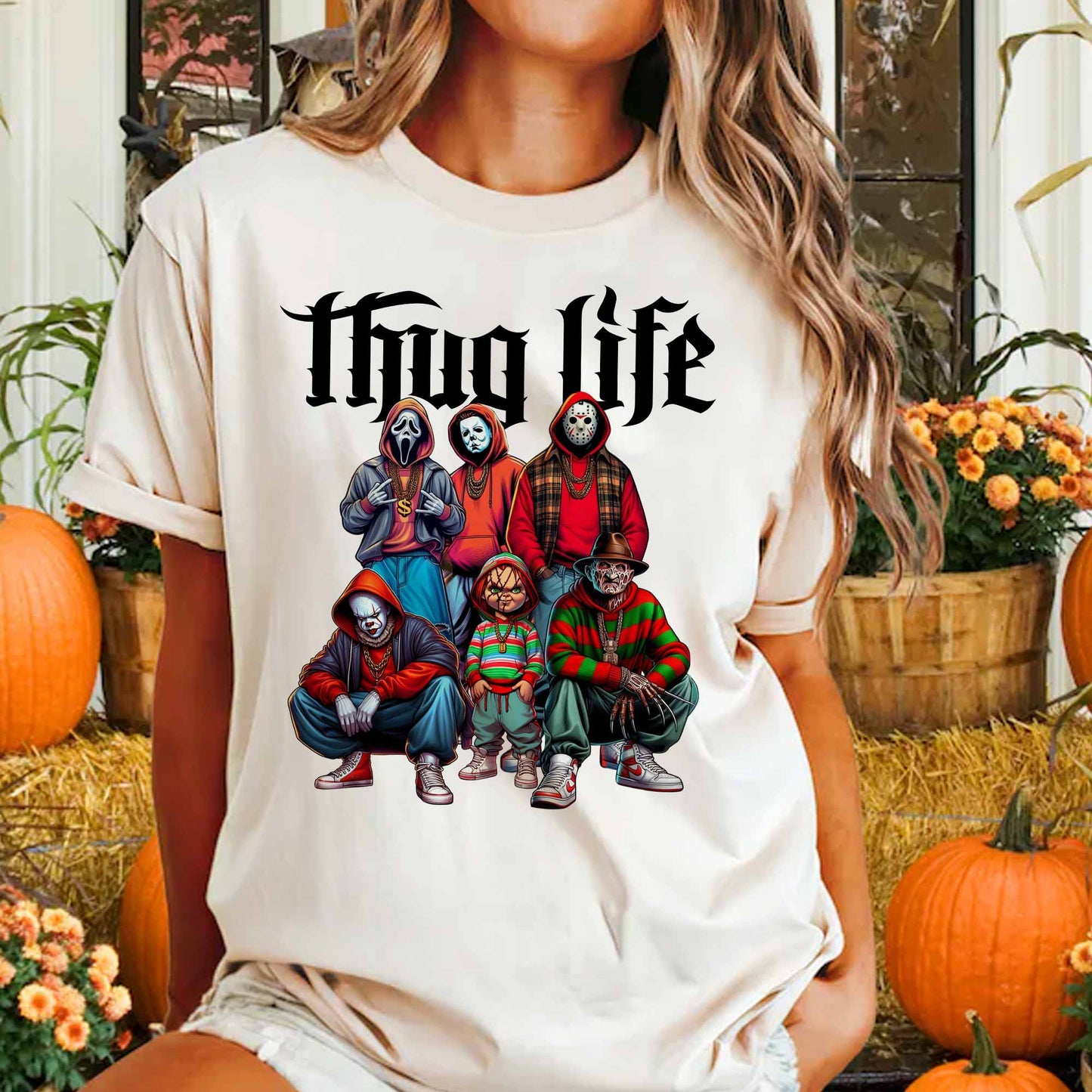 Thug Life Horror Ver 3 – Sweatshirt, Tshirt, Hoodie