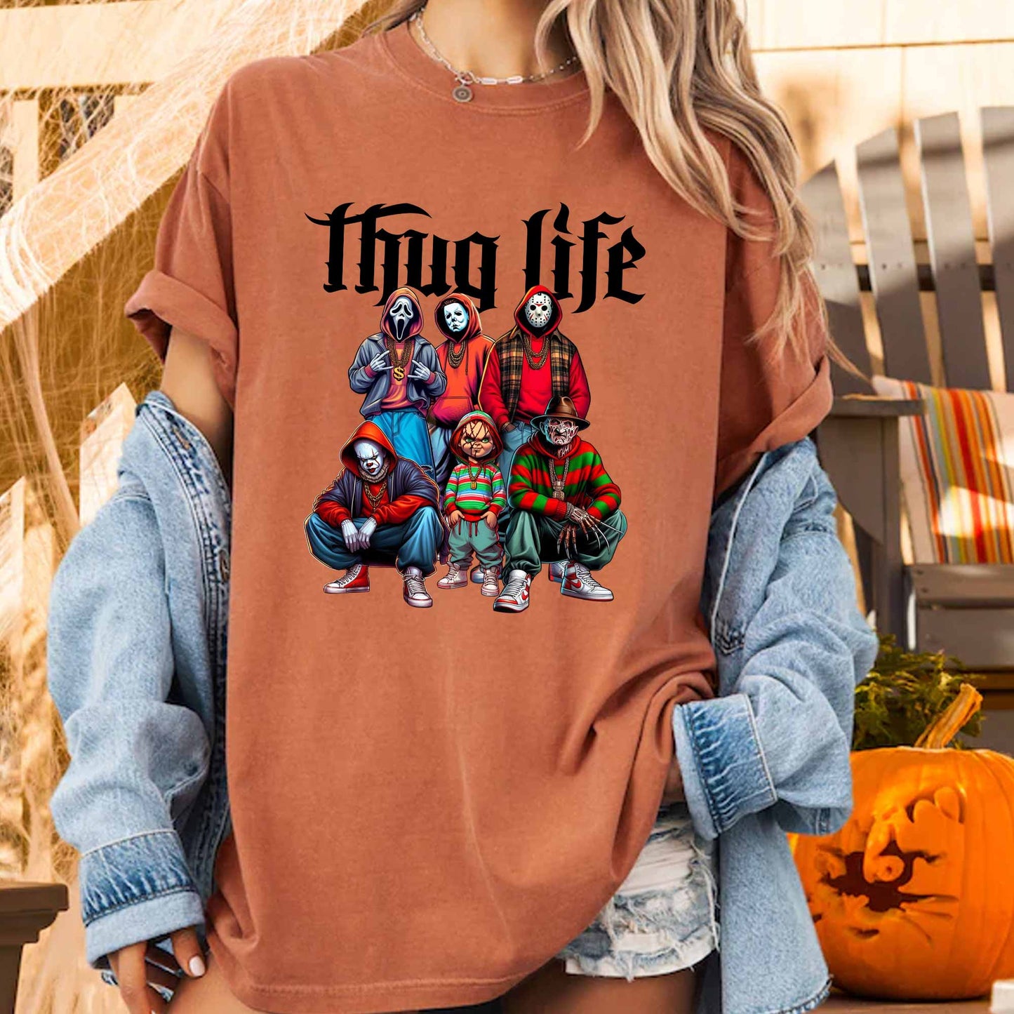 Thug Life Horror Ver 3 – Sweatshirt, Tshirt, Hoodie