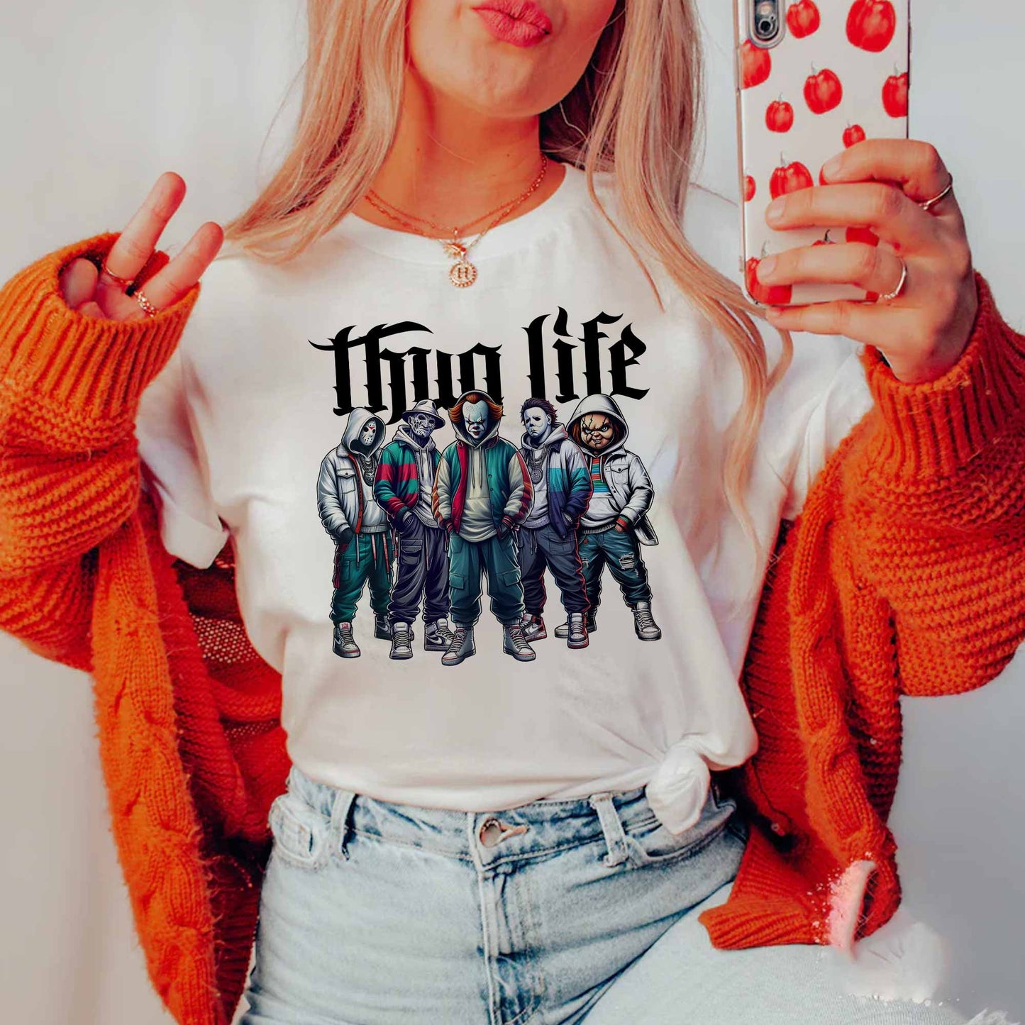 Thug Life Horror Ver 2 – Sweatshirt, Tshirt, Hoodie