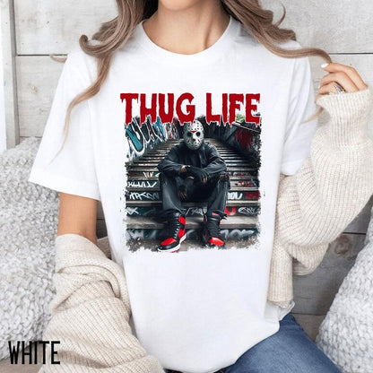 Halloween ThugLife Horror Characters TShirt, Every Characters Tee Shirt