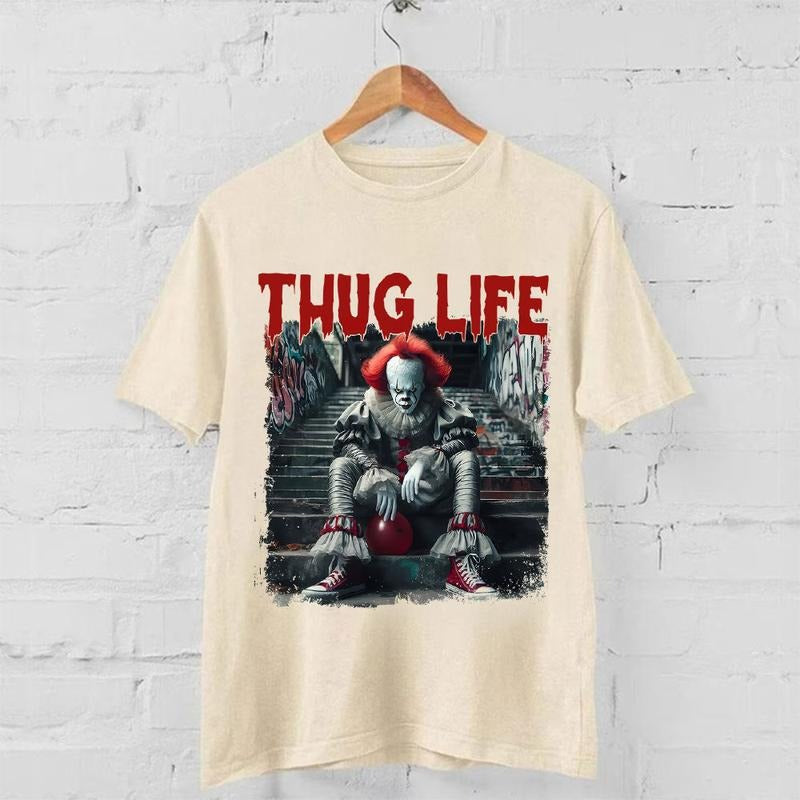 Halloween ThugLife Horror Characters TShirt, Every Characters Tee Shirt