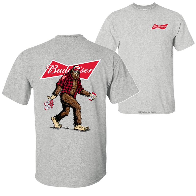 Bigfoot Budweise T-Shirt Hoodie