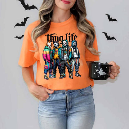 Thugg Life Horror Halloween Shirt