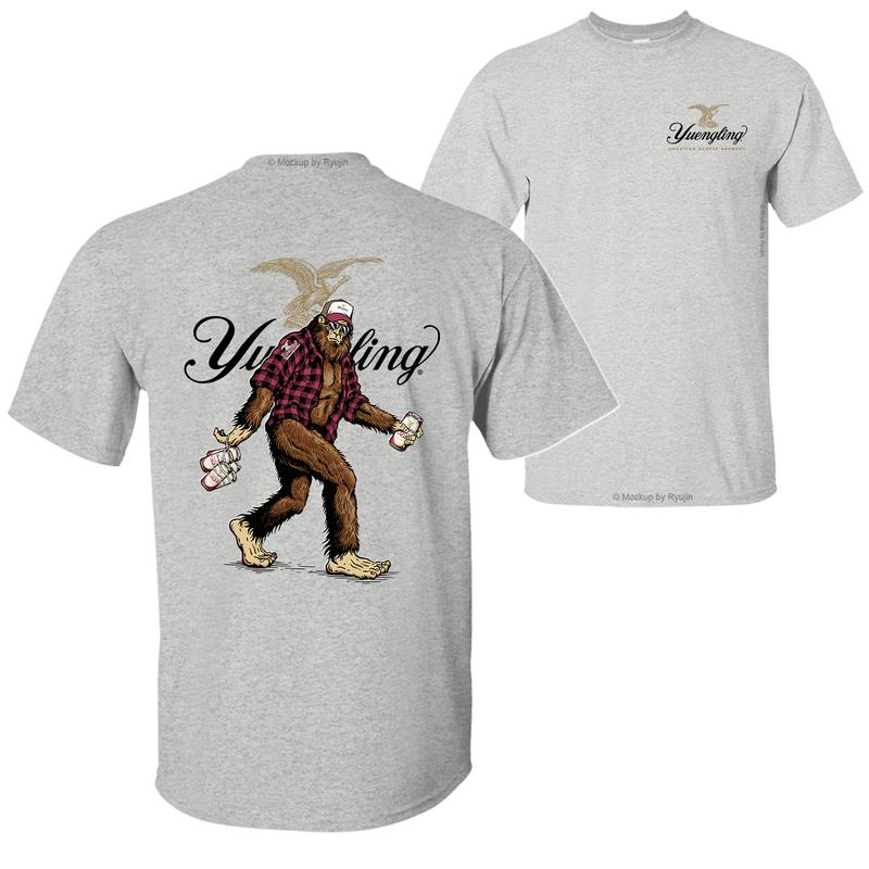 Bigfoot Yuenglin Traditional T-Shirt Hoodie