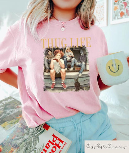 Limited The Golden Girls Thug Life Halloween T-Shirt