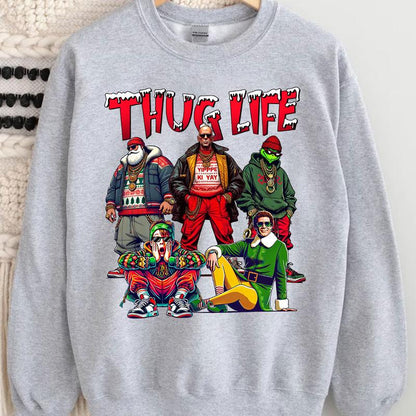 THUGLIFE Christmas Shirt, Christmas Movies Shirt