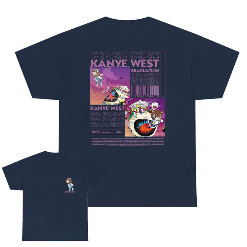 Kanyeee 2 sides Graduation T-Shirt Sweatshirt Hoodie